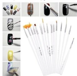 Druppelpennen Nail Art Acryl Penselen & Dotting Tool Set - Pen Kwastjes Gelnagels / Acryl Nagels 6 Druppelpennen Nail Art Acryl Penselen & Dotting Tool Set - Pen Kwastjes Gelnagels / Acryl Nagels -Maquillage Cosmetics 1200x1189 31