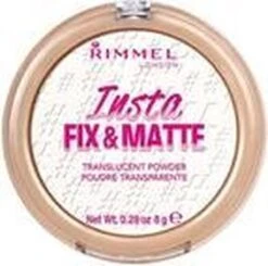 Rimmel London Insta Fix & Matte Make-uppoeder - 01 Clear -Maquillage Cosmetics 1200x1191 4