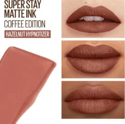 Maybelline SuperStay Matte Ink Lipstick - 260 Hazelnut Hypnotizer - Nude Lippenstift - 5 Ml -Maquillage Cosmetics 1200x1192 13