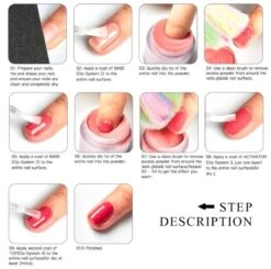 Dipping Powder Starter Kit - 8 Kleuren - Roze - Dip Poeder - Acryl Nagels - Dip Nagels - Meest Complete Starterspakket - Nagel Poeder - MTSSII - -Maquillage Cosmetics 1200x1192 36