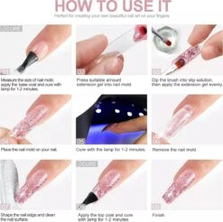 Royala POG4 Professionele Poly Gel Kit – Premium Quality – 8 Kleuren Polygel - Dual Molds Nagelvormen - Polygel Pakket - Topcoat Basecoat - Incl. 36 Watt LED Nageldroger - Poly Acryl Nagels - Nail Art Pakket - Starterspakket - Gel Lak -Maquillage Cosmetics 1200x1193 12