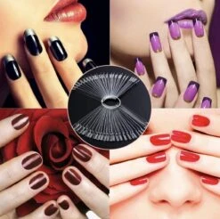 GUAPÀ Kleuren Waaier - Nagel Display Transparant - 50 Stuks - High Quality Color Ring -Maquillage Cosmetics 1200x1193 14