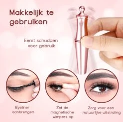Merkloos La Liva Magnetische Wimpers - Inclusief Eyeliner En Wimper Pincet - 5 Magneetjes - Wimperextentions - Wimperlifting Set - Lash Lift 13 Merkloos La Liva Magnetische Wimpers - Inclusief Eyeliner En Wimper Pincet - 5 Magneetjes - Wimperextentions - Wimperlifting Set - Lash Lift -Maquillage Cosmetics 1200x1193 7