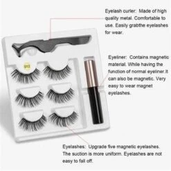Merkloos Magnetische Eyeliner En Magnetiche Wimpers - 3 Paar Nepwimpers - 3D Fake Lashes - Inclusief Pincet 5 Merkloos Magnetische Eyeliner En Magnetiche Wimpers - 3 Paar Nepwimpers - 3D Fake Lashes - Inclusief Pincet -Maquillage Cosmetics 1200x1194 28