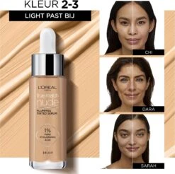 L’Oréal Paris True Match Tinted Serum Foundation - 2-3 Light - 30ml -Maquillage Cosmetics 1200x1194 4