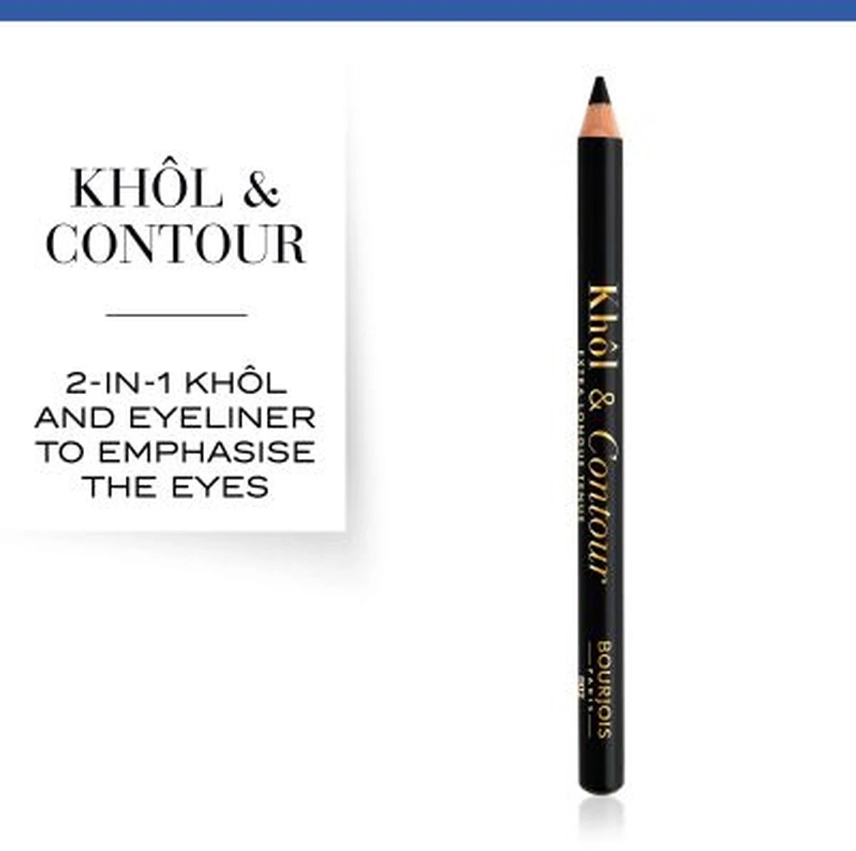 Bourjois Khol & Contour Extra Long Wear Oogpotlood - 002 Ultra Black 11 Bourjois Khol & Contour Extra Long Wear Oogpotlood - 002 Ultra Black – Image 9