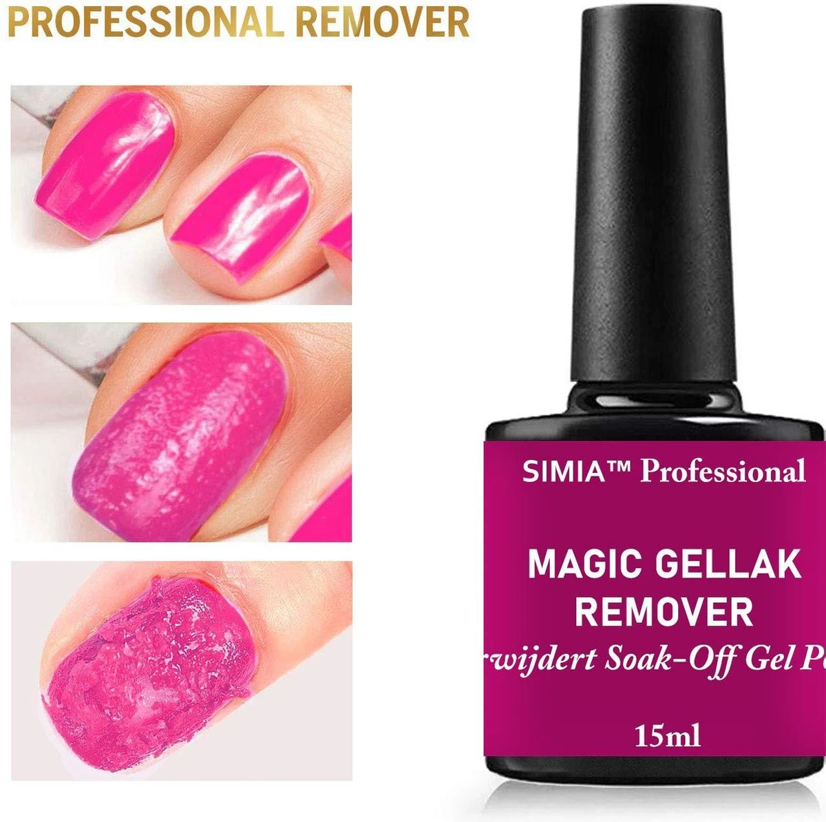 Premium Magic Soak Off Gellak Remover 6 Premium Magic Soak Off Gellak Remover – Image 4
