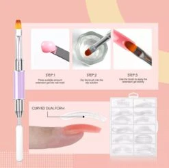 Royala POG4 Professionele Poly Gel Kit – Premium Quality – 8 Kleuren Polygel - Dual Molds Nagelvormen - Polygel Pakket - Topcoat Basecoat - Incl. 36 Watt LED Nageldroger - Poly Acryl Nagels - Nail Art Pakket - Starterspakket - Gel Lak -Maquillage Cosmetics 1200x1194 53