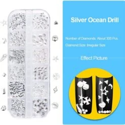 GUAPÀ® Nail Art Strass Steentjes | Diamantjes | Rhinestones | Nagel Decoratie | Nail Art Glitters | Complete Nail Art Kit | 3 Dozen Nail Art Diamantjes -Maquillage Cosmetics 1200x1195 59