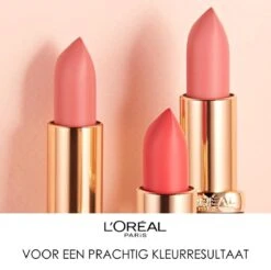 L'Oréal Paris Color Riche Matte Lippenstift - 241 Pink A Porter -Maquillage Cosmetics 1200x1196 16