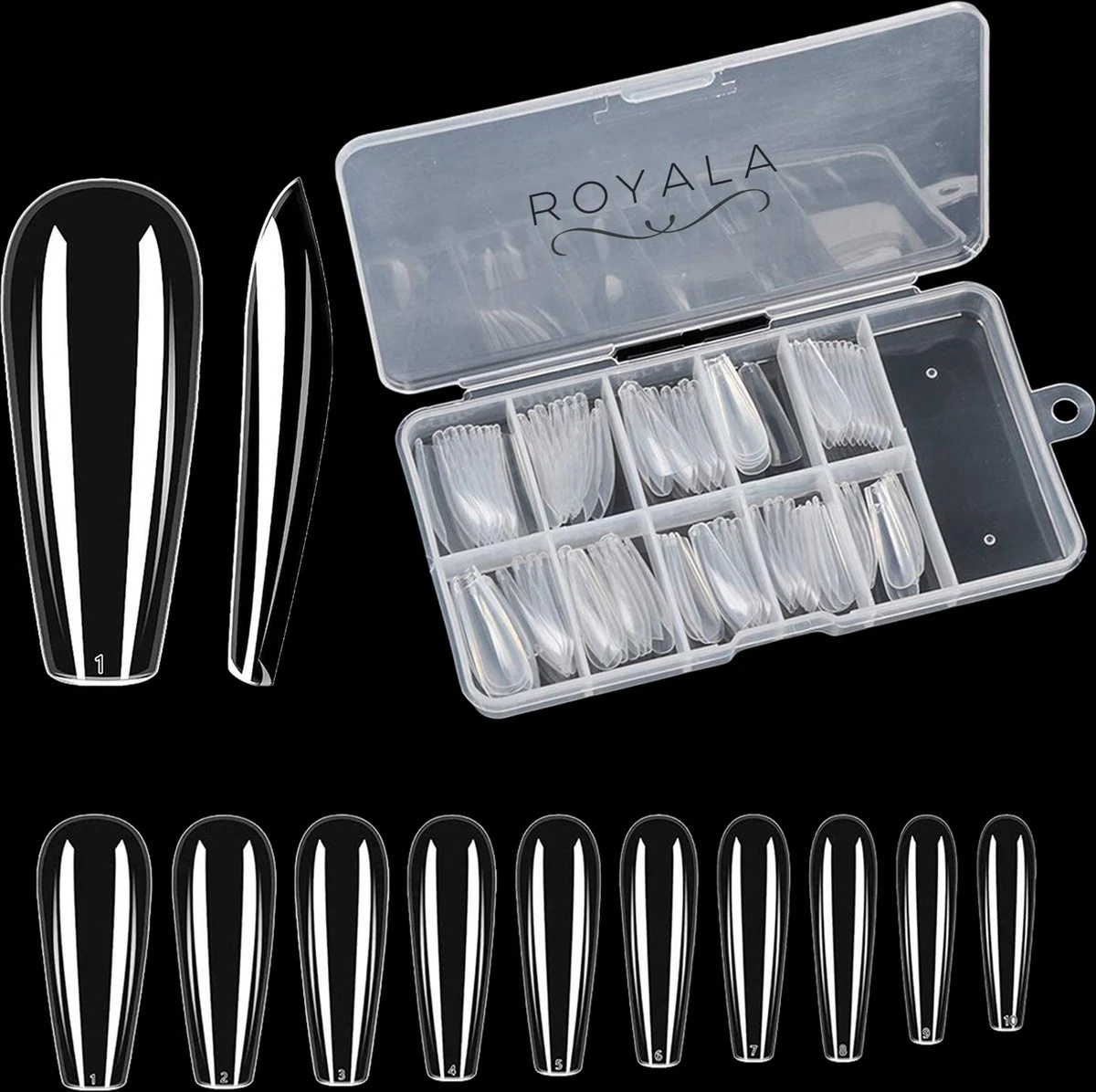 Royala Gellak D5pl Starterspakket + Inclusief UV Lamp + Met 13 Verschillende Gellak Kleuren - Ballerina Tips - Gellak Lamp – Nail Wipes - Cleanser - Nail Art - Gellac Set - Alle Benodigdheden In Eén - Uitgebreid 75-Delig Pakket 5 Royala Gellak D5pl Starterspakket + Inclusief UV Lamp + Met 13 Verschillende Gellak Kleuren - Ballerina Tips - Gellak Lamp – Nail Wipes - Cleanser - Nail Art - Gellac Set - Alle Benodigdheden In Eén - Uitgebreid 75-Delig Pakket – Image 3