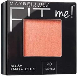 Maybelline Fit Me Blush - 40 Peach - Oranje - Natuurlijk Ogende Rouge -Maquillage Cosmetics 1200x1196 8