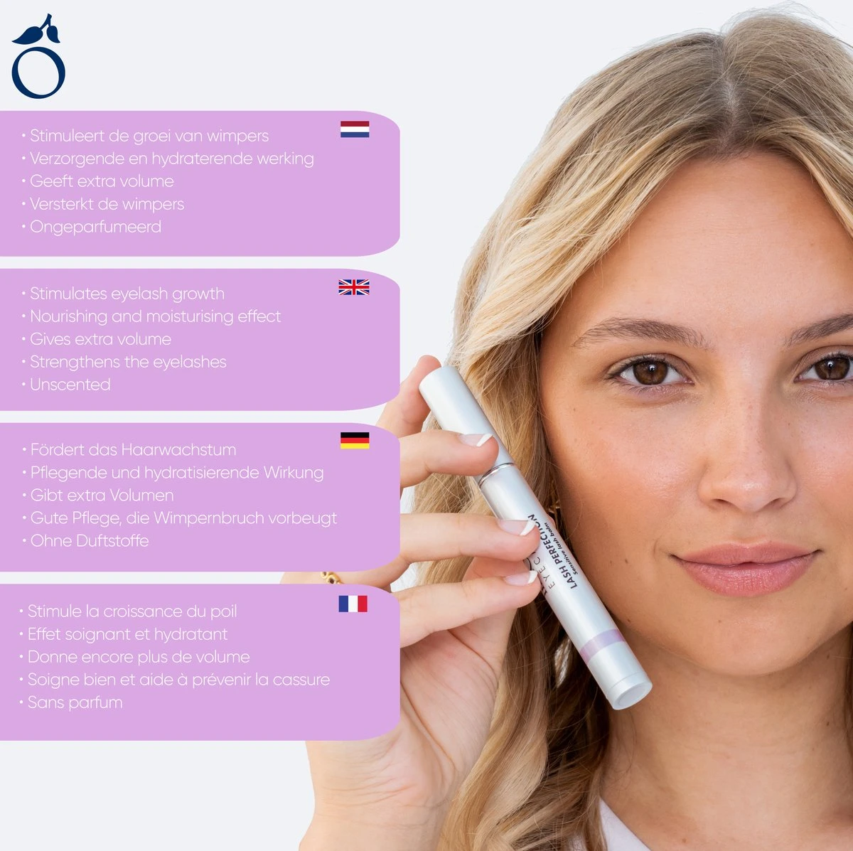 Herome Wimperserum Lash Balm - Stimuleert Wimpergroei En Geeft Extra Volume - Verzorgt En Hydrateert - Ongeparfumeerd - 6,5ml 4 Herome Wimperserum Lash Balm - Stimuleert Wimpergroei En Geeft Extra Volume - Verzorgt En Hydrateert - Ongeparfumeerd - 6,5ml – Image 2