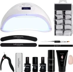 Méanail - Polygel - Starterspakket - Uv Lamp Led 48W – Tube Polygel 45gr - Accessoires -Maquillage Cosmetics 1200x1197 67