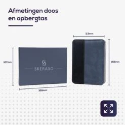 Skeraxo 8-delige Luxe Verschillende Tools - Professioneel Manicure Set & Pedicureset Met Nagelvijl & Nageltang – Behandeling Nagels En Huid -Maquillage Cosmetics 1200x1197 79