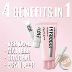 Maybelline Instant Age Rewind Perfector 4-in-1 Concealer - Light - 30 Ml -Maquillage Cosmetics 1200x1198 5