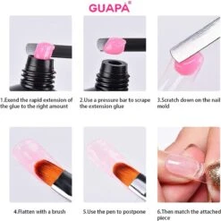 GUAPÀ® Polygel Starterspakket | Acrygel | Poly Gel | Gel Nagels | Professionele Kit | Babyboom Pink | Babyboom White | 2 X 60 Gram Polige -Maquillage Cosmetics 1200x1198 74