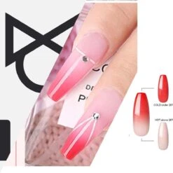 Elvi Polygel Nagels Kit - 6x15 Perfecte Polygel Kleuren Voor De Feestdagen- Nagelverlenging - Polyacryl UV Nagellak-Quick Extension Set- Polygel Color Changing Red-Pink-Polygel Starterspakket- UV Base & Top Coat-Slip Solution-100 Nagel Tips- -Maquillage Cosmetics 1200x1198 88