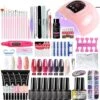 Beatail Gellak Startespakket - Gellak - Gellak Lamp - Nageldroger Met LED - Acryl Nagel - Gellak Set - Gellak Remover - 12 Kleuren Polygel -Maquillage Cosmetics 1200x1198 96