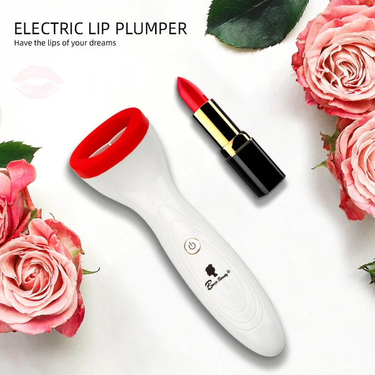 BenjaBeauty Lip Plumper - Lippen - Lipstick - Lippenbalsem - Rood - Wit 7 BenjaBeauty Lip Plumper - Lippen - Lipstick - Lippenbalsem - Rood - Wit – Image 5