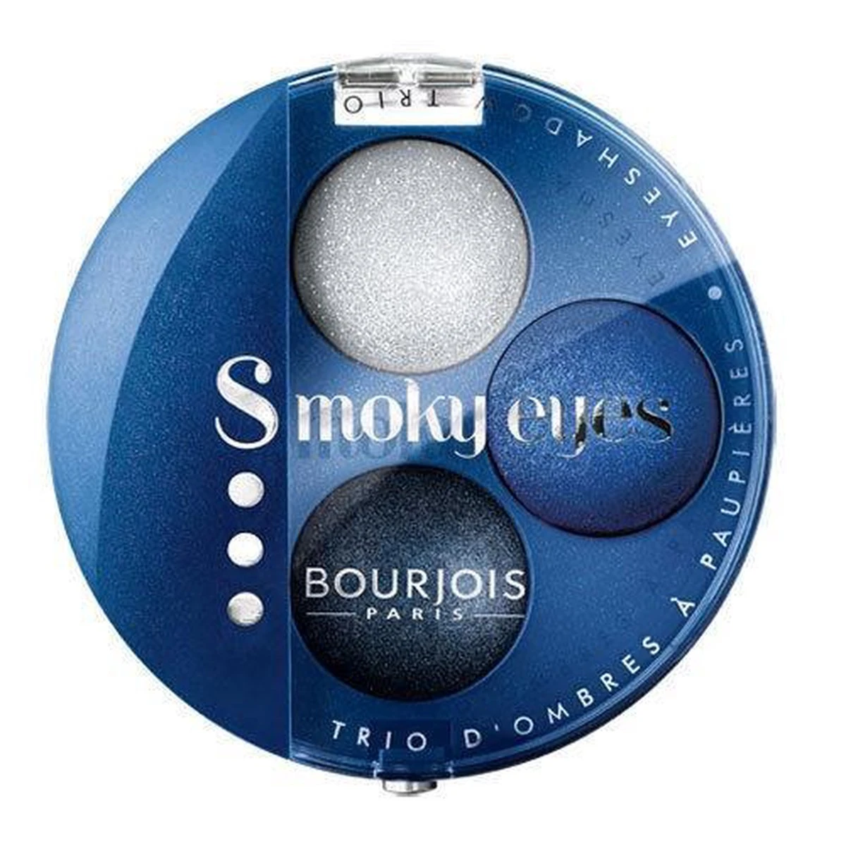 Bourjois Trio Smoky Eyes Oogschaduw - 15 Bleu Nuit 4 Bourjois Trio Smoky Eyes Oogschaduw - 15 Bleu Nuit – Image 2
