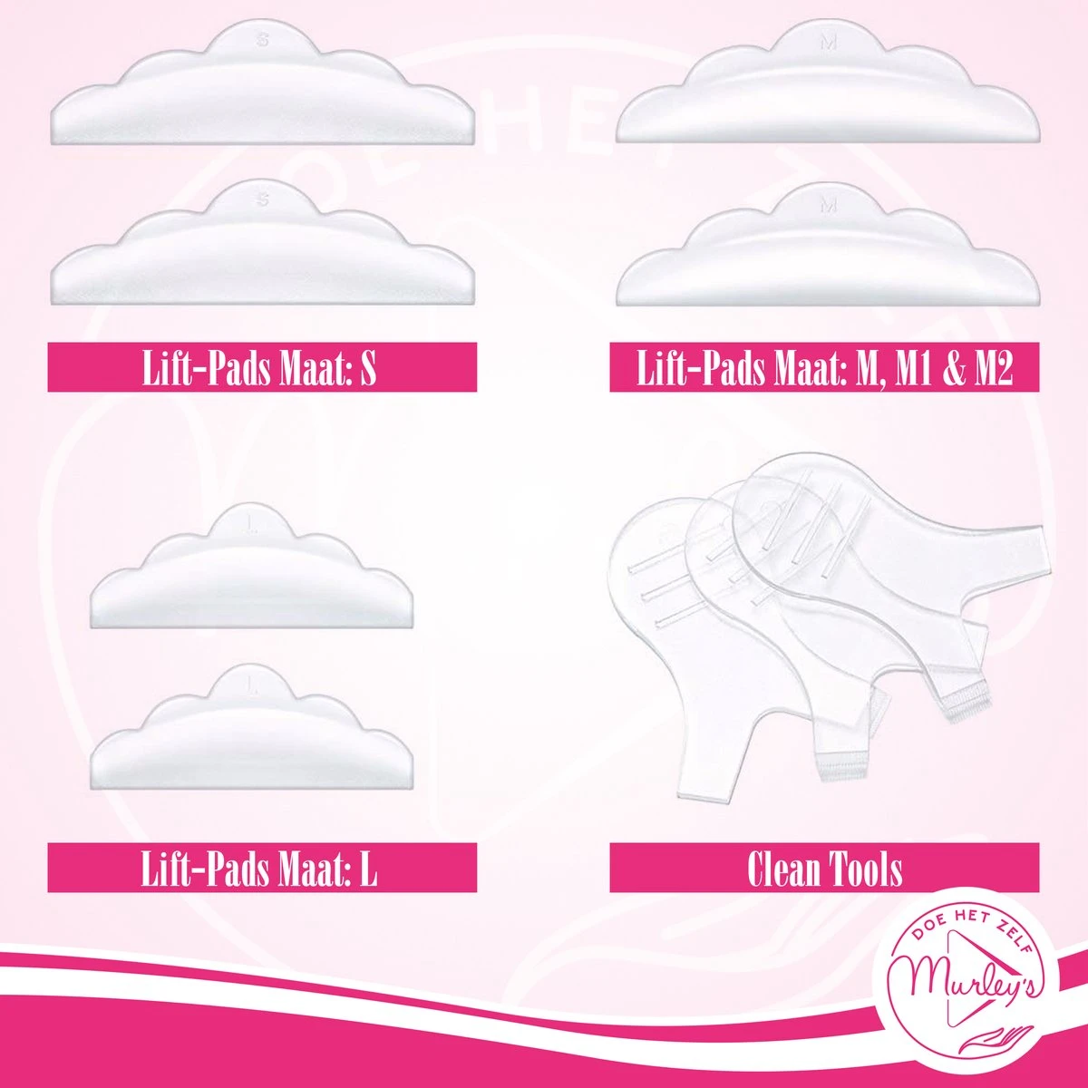 MURLEY'S Lashlift Set Met Wimperverf & Wenkbrauwverf, Met Zwarte Verf 5 MURLEY'S Lashlift Set Met Wimperverf & Wenkbrauwverf, Met Zwarte Verf – Image 3