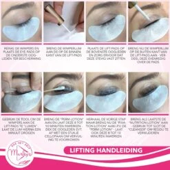 MURLEY'S Lashlift Set Met Wimperverf & Wenkbrauwverf, Met Zwarte Verf 16 MURLEY'S Lashlift Set Met Wimperverf & Wenkbrauwverf, Met Zwarte Verf -Maquillage Cosmetics 1200x1200 1187