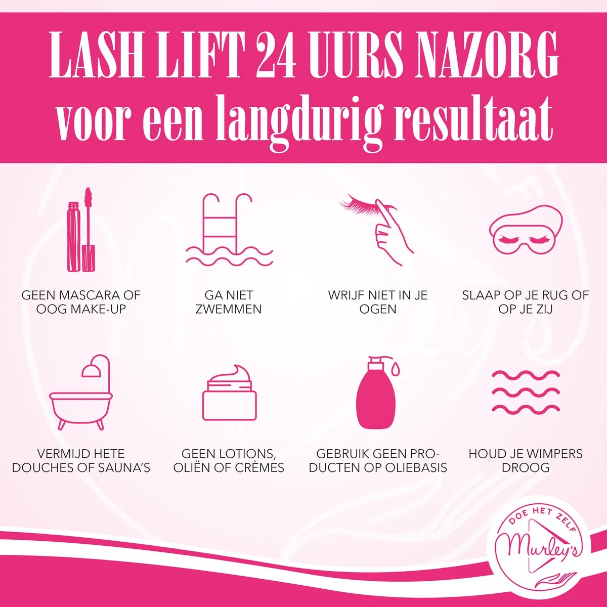 MURLEY'S Lashlift Set Met Wimperverf & Wenkbrauwverf, Met Zwarte Verf 11 MURLEY'S Lashlift Set Met Wimperverf & Wenkbrauwverf, Met Zwarte Verf – Image 9