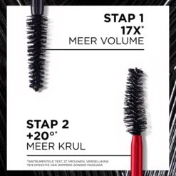 L'Oréal Paris PRO XXL LIFT 2-staps Mascara - Zwart - 12ml -Maquillage Cosmetics 1200x1200 1224