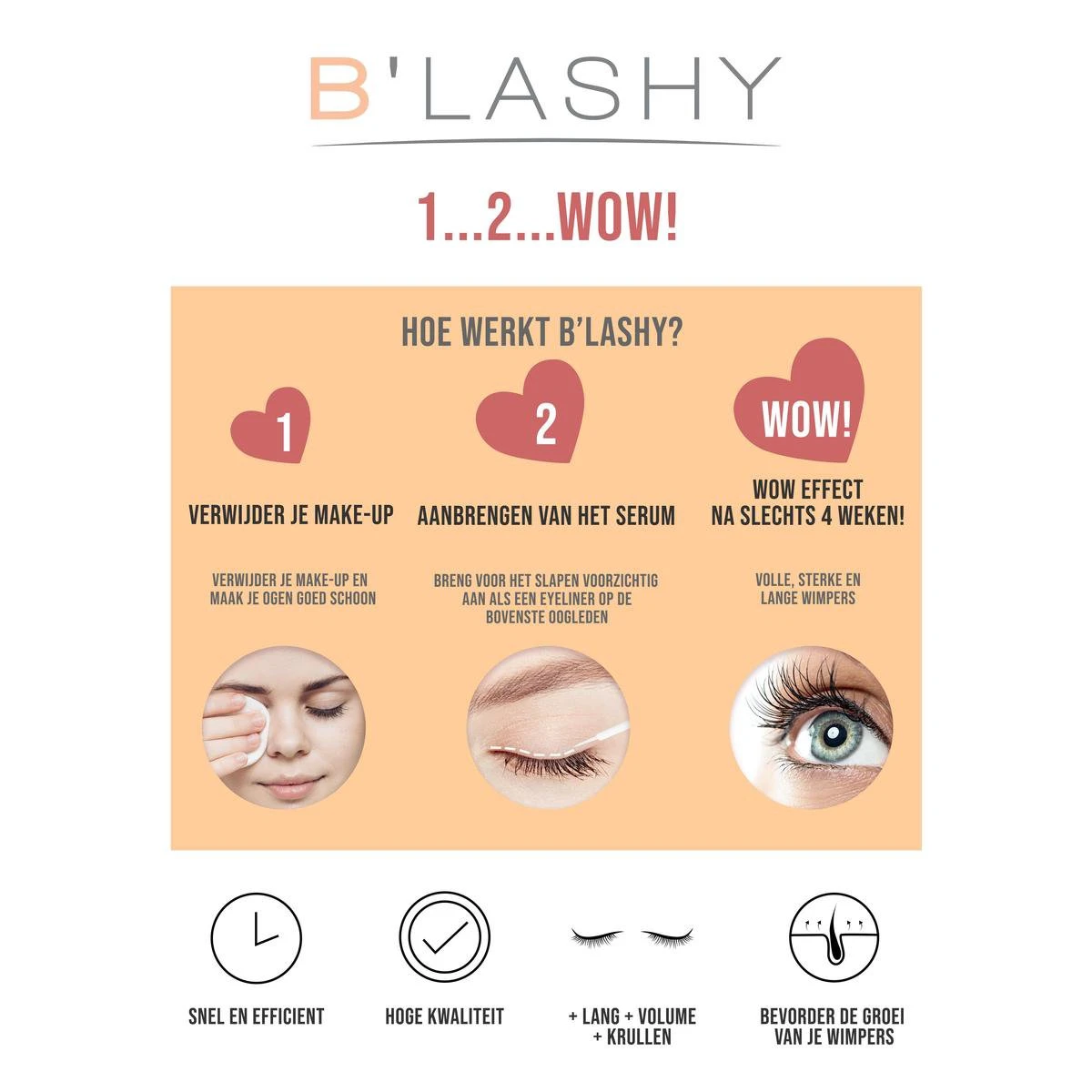 B’LASHY® Wimperserum - Wimper Groeimiddel - Wimper Serum Voor Sterke, Lange En Volle Wimpers - 5 Ml 12 B’LASHY® Wimperserum - Wimper Groeimiddel - Wimper Serum Voor Sterke, Lange En Volle Wimpers - 5 Ml – Image 10