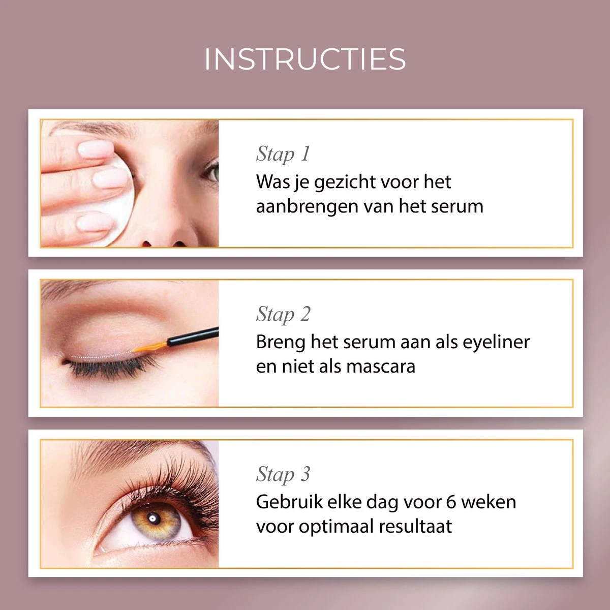 UGenics Wimperserum - Wimper Groei - Lash Serum - Eyelash & Wenkbrauw Serum - 5 Ml 5 UGenics Wimperserum - Wimper Groei - Lash Serum - Eyelash & Wenkbrauw Serum - 5 Ml – Image 3