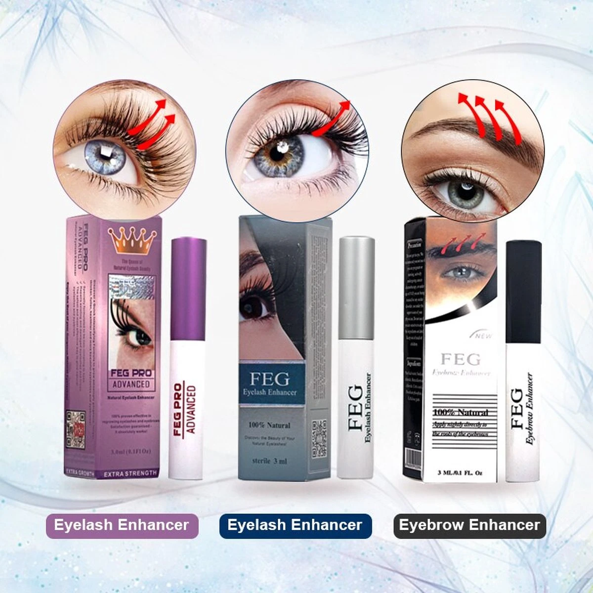 Merkloos FEG Pro Geavanceerde Wimpeserum | Wimper Groei Booster | Wimper Behandelingen | Serum Enhancer | Originele Feg Eyelash Enhancer Eyelash Serum Eyebrow Enhancer Eyebrow Serum 10 Merkloos FEG Pro Geavanceerde Wimpeserum | Wimper Groei Booster | Wimper Behandelingen | Serum Enhancer | Originele Feg Eyelash Enhancer Eyelash Serum Eyebrow Enhancer Eyebrow Serum – Image 8