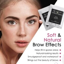 Marie-José & Co Henna Wenkbrauwverf Donkerbruin - Complete Henna Brows Kit - Tattoo Brow Set Voor 20 Paar Wenkbrauwen -Maquillage Cosmetics 1200x1200 1434