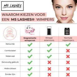 M5 Magnetische Wimpers - Nepwimpers - Model: Doha -Maquillage Cosmetics 1200x1200 1643