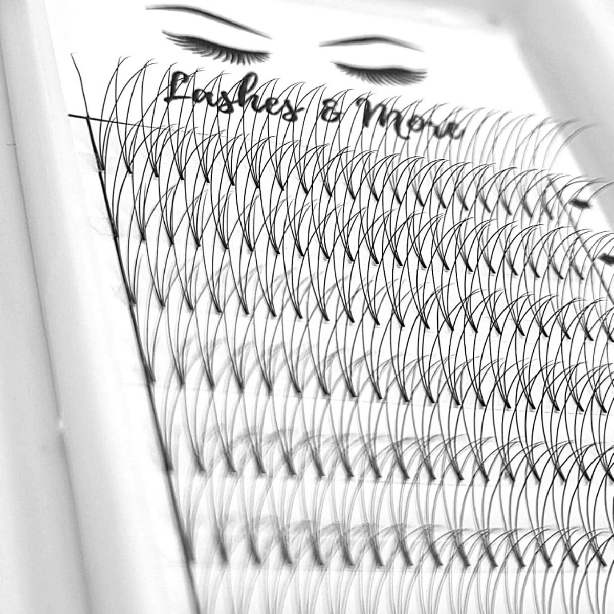 Lashes & More - Nepwimpers - 3D 12mm 0.07 D Krul - Pre-Made Volume Fans – Russian Volume – Pre-Made Fans- Wimperextensions – Wimper Extensions - Verkrijgbaar In Lengte 8mm Tot 15mm 4 Lashes & More - Nepwimpers - 3D 12mm 0.07 D Krul - Pre-Made Volume Fans – Russian Volume – Pre-Made Fans- Wimperextensions – Wimper Extensions - Verkrijgbaar In Lengte 8mm Tot 15mm – Image 2