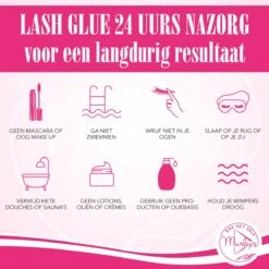 MURLEY'S Wimperlijm- Wimperextensions Lijm - Lash Glue - Zwart - Eenmalig Aanbrengen Voor Wekenlang Plezier - Perfecte Wimpers -Maquillage Cosmetics 1200x1200 1741