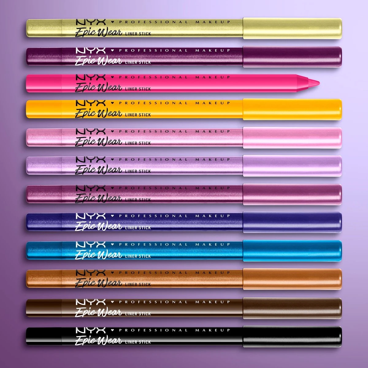 NYX Professional Makeup Epic Wear Liner Sticks - EWLS08 Pitch Black - Oogpotlood 5 NYX Professional Makeup Epic Wear Liner Sticks - EWLS08 Pitch Black - Oogpotlood – Image 3