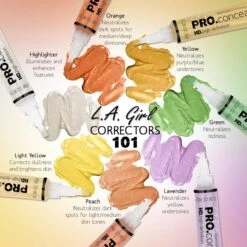 L.A. Girl - HD Pro Concealer - GC990 - Orange - Corrector - Oranje - Medium Tot Donkere Huid - Cruelty Free - 8 G -Maquillage Cosmetics 1200x1200 198