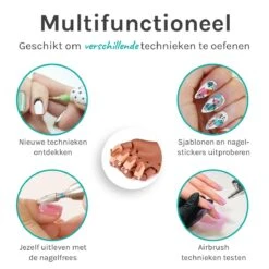 Nagel Tips - Oefenhand Nageltips - Kunstnagels - Nailtrainer - Nail Tips - 100 Stuks -Maquillage Cosmetics 1200x1200 2097