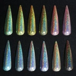 GUAPÀ - Nagel Nail Art Holografische Glitter Poeder - Diverse Kleuren - 12 Stuks 15 GUAPÀ - Nagel Nail Art Holografische Glitter Poeder - Diverse Kleuren - 12 Stuks -Maquillage Cosmetics 1200x1200 2153