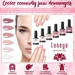 Luneya Gellak - Timeless Florals Edition - 6-Delige Gellak Starterspakket - Gel Nagellak -Maquillage Cosmetics 1200x1200 2154