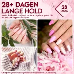 Luneya Gellak - Timeless Florals Edition - 6-Delige Gellak Starterspakket - Gel Nagellak -Maquillage Cosmetics 1200x1200 2161