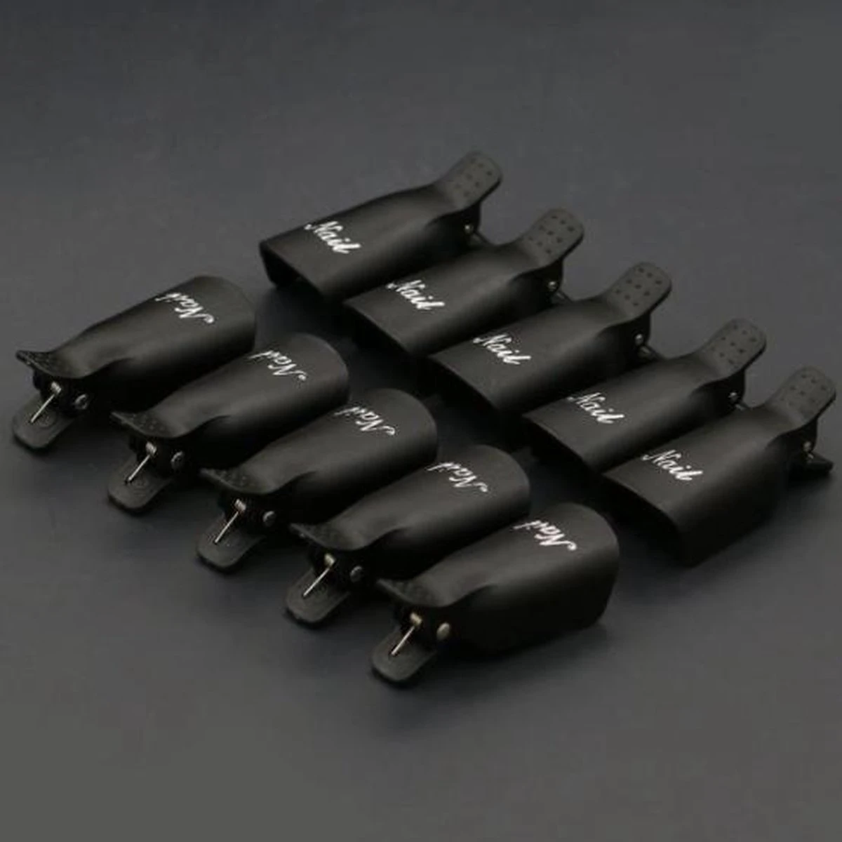 Merkloos EPIN | Nagellak Remover Clips | Nagelclips | 10 Stuks | Zwart 4 Merkloos EPIN | Nagellak Remover Clips | Nagelclips | 10 Stuks | Zwart – Image 2
