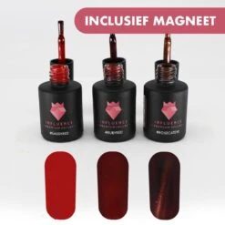 Merkloos #REDSERIE - Influence Gellac - Rode Gellak - Gellak Rood UV - UV Gellak - Gel Nagellak - Basecoat - Topcoat - Topcoatmat - No Wipe - Startersset - Kado Vrouw - Valentijns Cadeau - Kado Voor Haar - 3 X 10 Ml -Maquillage Cosmetics 1200x1200 2243