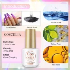 10 Temperatuur Veranderende Kleuren Gellak - Gel Nagellak - Gellakset - Nagelset - Temperature Change Nail Polish - Manicureset - 10 Kleuren Gel Polish - Gelnagels - Nagellak - Gelnagel Kit -Maquillage Cosmetics 1200x1200 2275
