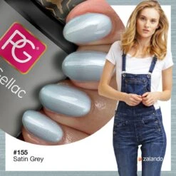 Pink Gellac - Satin Grey - Gellak - Vegan - Grijs - Glanzend - 15ml -Maquillage Cosmetics 1200x1200 2292