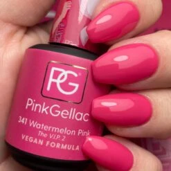 Pink Gellac - Watermelon Pink - Gellak - Vegan - Roze - Glanzend - 15ml -Maquillage Cosmetics 1200x1200 2295