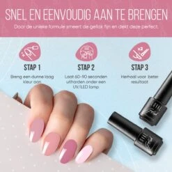 Lovae Cosmetics Gellak - 6-delige Set - Gel Nagellak - Pink Fashion - Gellac - 8ML -Maquillage Cosmetics 1200x1200 2297