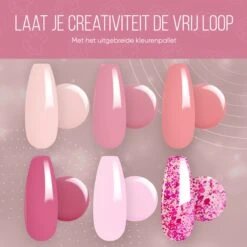 Lovae Cosmetics Gellak - 6-delige Set - Gel Nagellak - Pink Fashion - Gellac - 8ML -Maquillage Cosmetics 1200x1200 2302