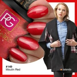 Pink Gellac - Moulin Red - Gellak - Vegan - Rood - Glanzend - 15ml -Maquillage Cosmetics 1200x1200 2307